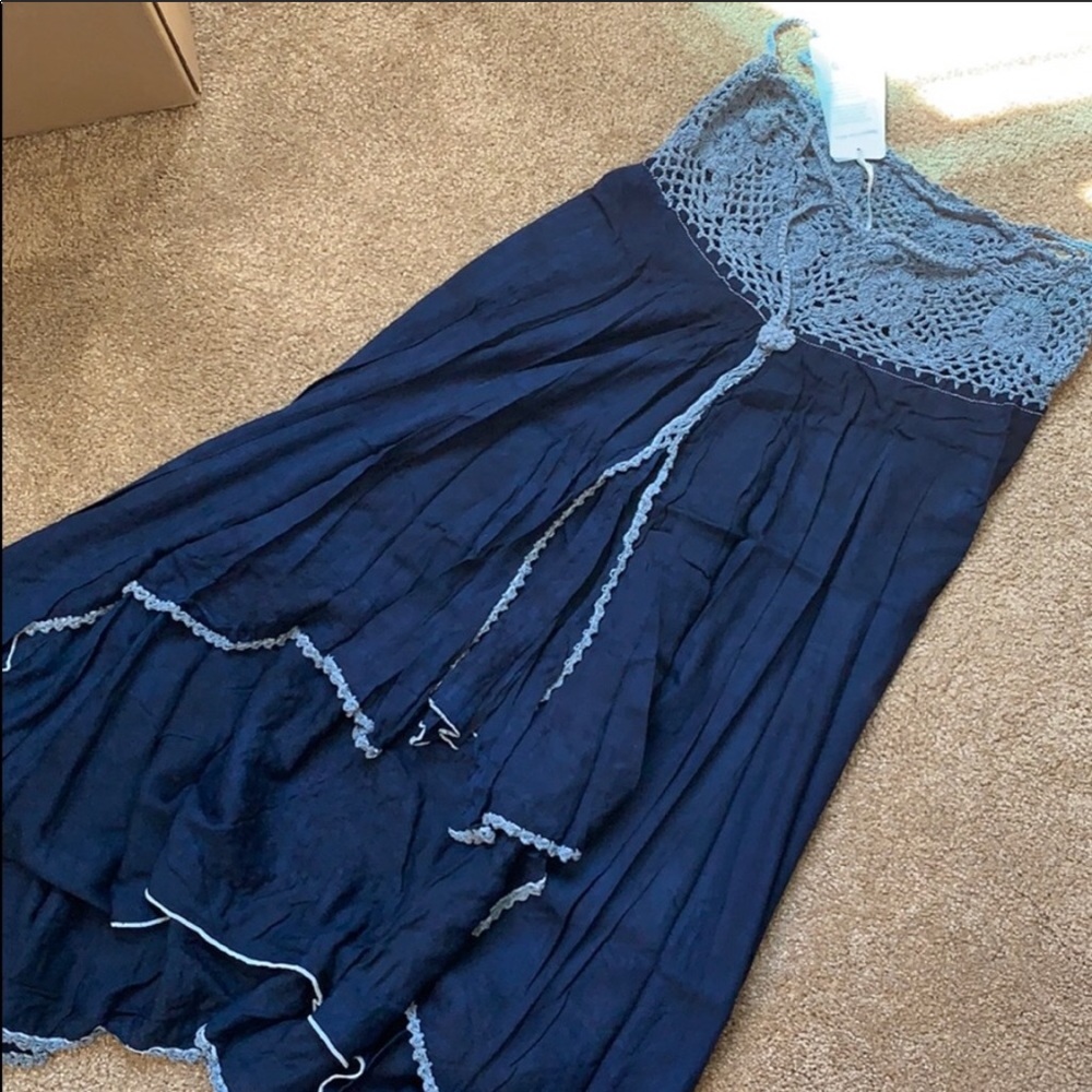Tiare Hawaii Hi-Lo Hem Crochet Skirt - Picture 4 of 4